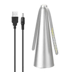 Fly Bugs Fan Protect Food Safe Spinning Swatter Soft Blades Portable Picnic Tool