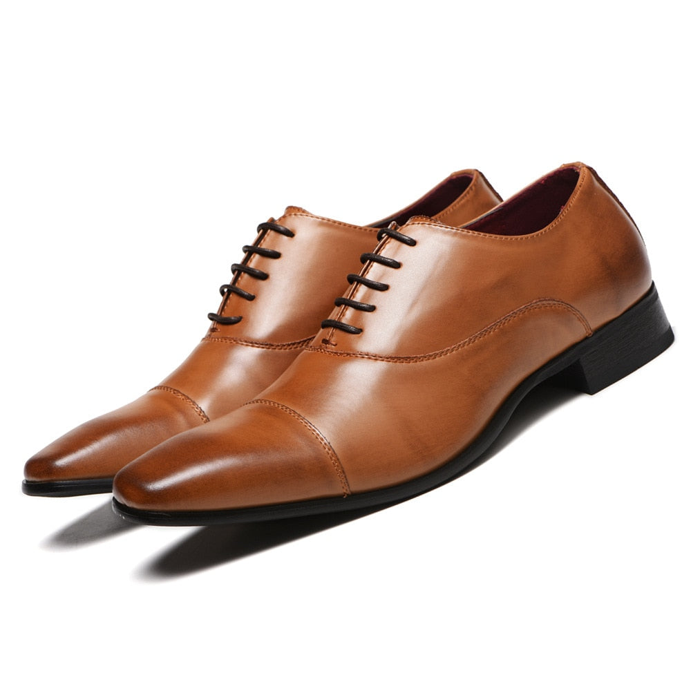 Formal Dress Leather Shoes - Stylish Classic Comfortable Fit