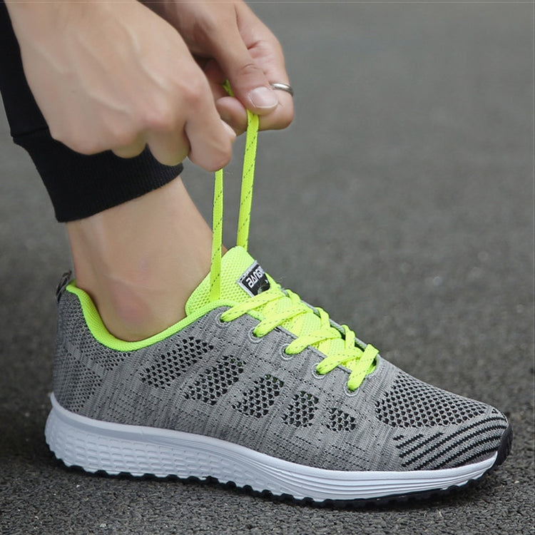 Breathable-Mesh Sneakers Lightweight Runners Casual Trainers Tennis Shoes