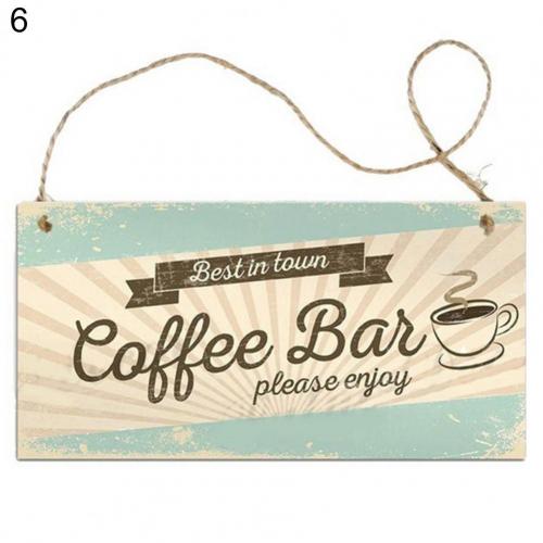 Coffee Kitchen Sign Funny Gift Homewares Decoration Cafe Motivation Home Decor