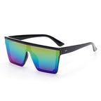 Large Unisex Sunglasses Oversized Big-Frame Flat-Top