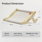 Cat Window Bed Shelf Hanging Hammock For Kittens Cats