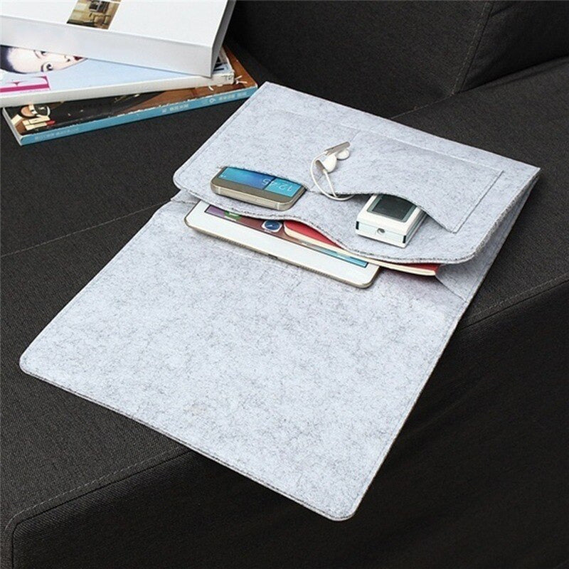 Hanging Pouch Caddie Storage Bedroom TV Remote Bedside Couch Organiser