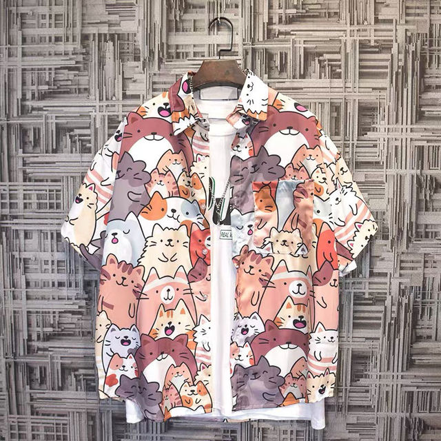 Happy Cats Baggy Shirt Unisex