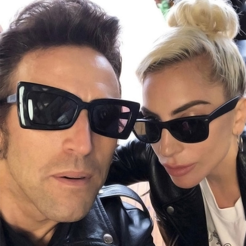 Square Butterfly Lense Sunglasses Classic Retro Eyewear