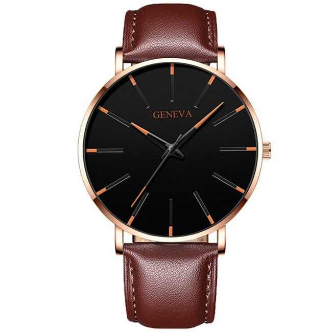 Ultra-thin Minimalist Fashion Quartz Watch