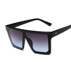 Square Frame Oversized Large Sunglasses