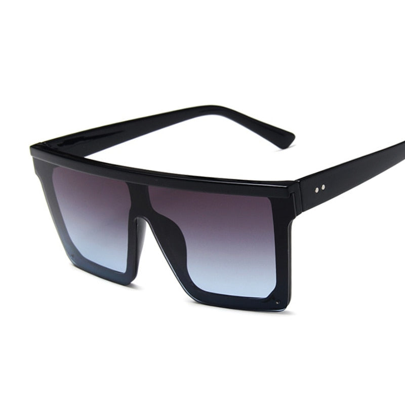 Square Frame Oversized Large Sunglasses
