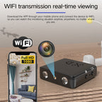 Mini Home Security Camera with Night Vision and Motion Detection