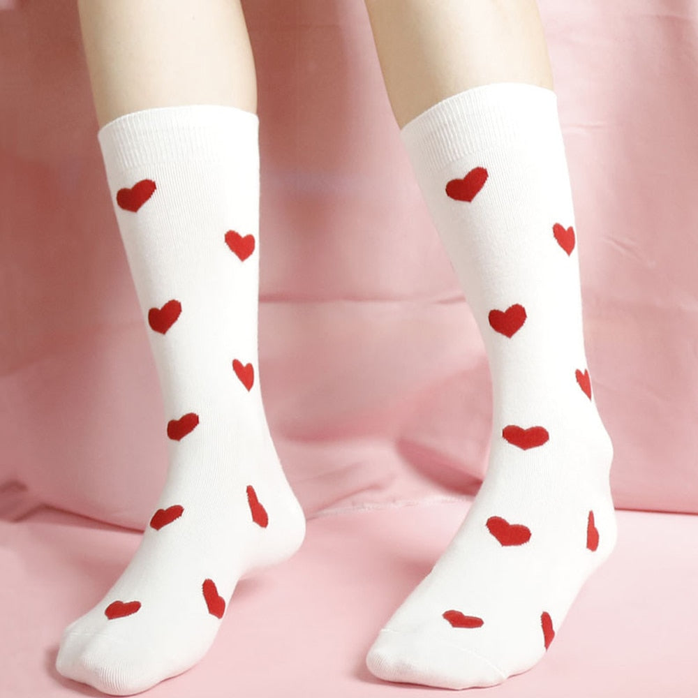 Love Heart Cotton Socks