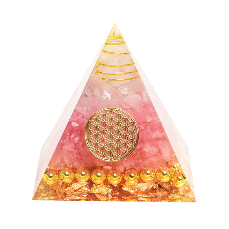 Pyramid Power Magic Orgone Energy Orgonite Meditation & Healing Crystals Reiki Chakra Good Luck Charm