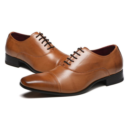 Formal Dress Leather Shoes - Stylish Classic Comfortable Fit