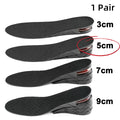 Height Increase Shoe Insoles Cut To Size Platform 3cm-9cm