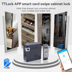 Hidden Secret Lock For Drawers Cupboards Wardrobes - App Control