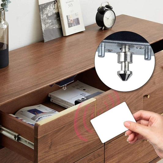 Secret Hidden DIY Lock for Wooden Drawer, Cupboard or Wardrobe - Phone App Control