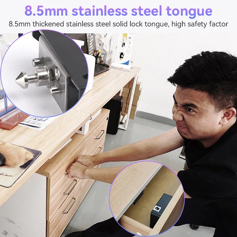 Hidden Secret Lock For Drawers Cupboards Wardrobes - App Control