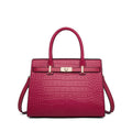Hollywood Handbag Classic Riviera Genuine Leather Corporate Work Tote