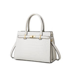 Hollywood Handbag Classic Riviera Genuine Leather Corporate Work Tote