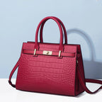 Hollywood Handbag Classic Riviera Genuine Leather Corporate Work Tote