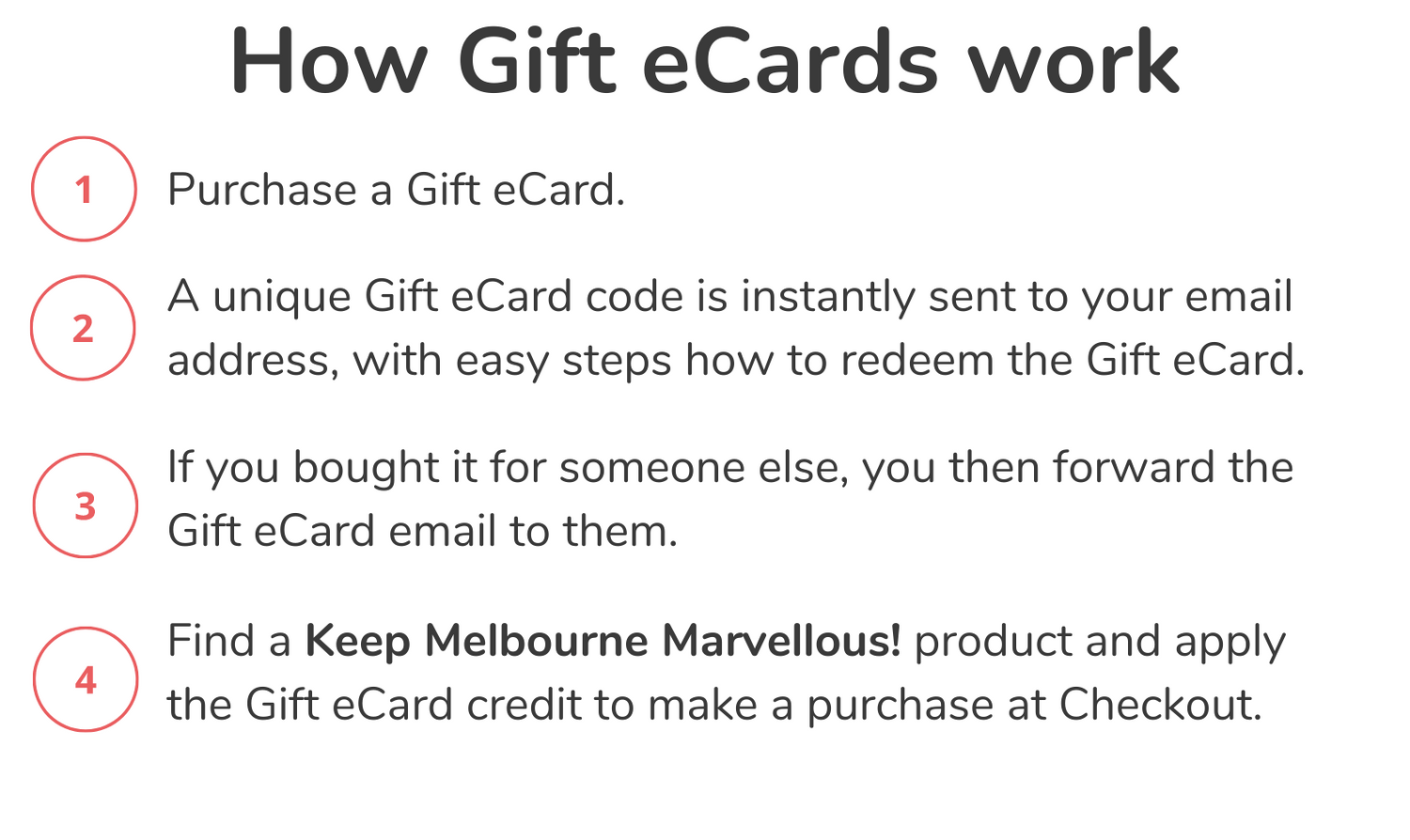 Gift eCard - Instant Email Delivery