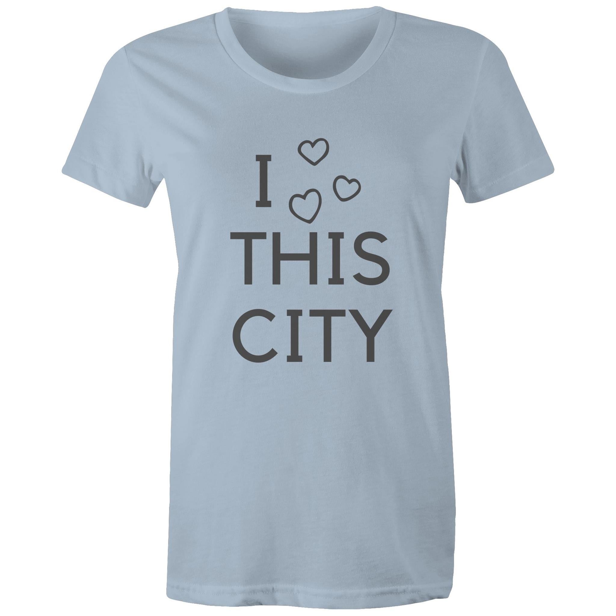 "I Love This City" - Women's T-shirt Melbourne