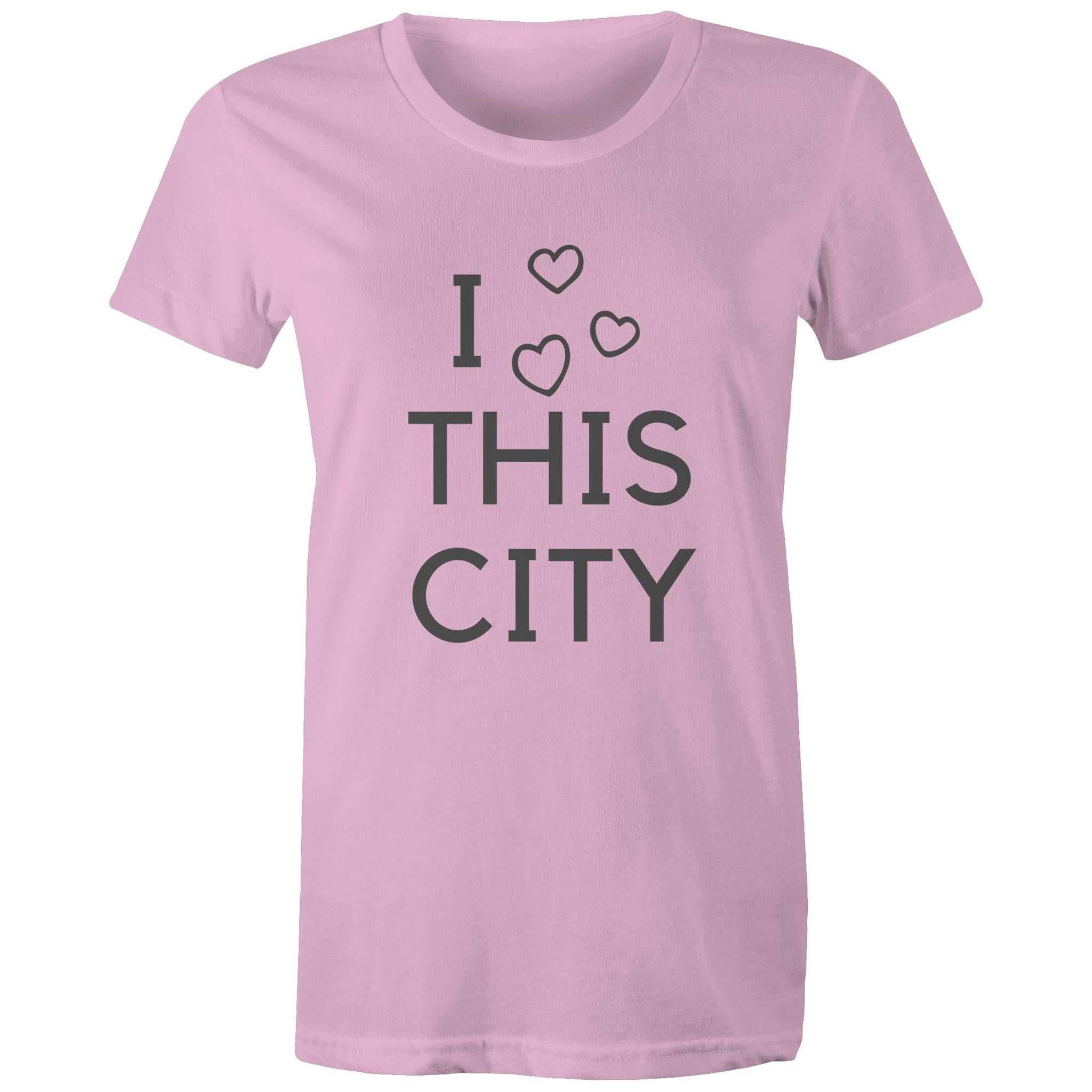 "I Love This City" - Women's T-shirt Melbourne