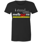 I Stand With Melbourne - Pride City T-shirt Women's