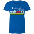 I Stand With Melbourne - Pride City T-shirt Women's