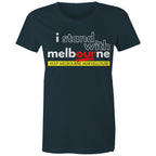 I Stand With Melbourne - Pride City T-shirt Women's