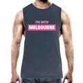 "I'm With Melbourne" Tank Top - Men's Singlet