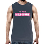 "I'm With Melbourne" Tank Top - Men's Singlet