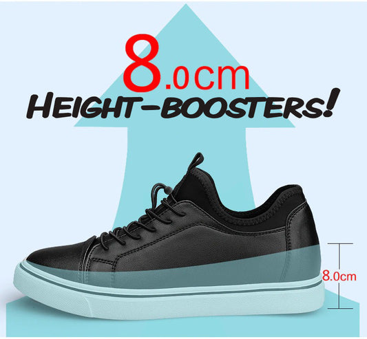 Elevator Shoes - Instantly Boost Height Tall 8cm
