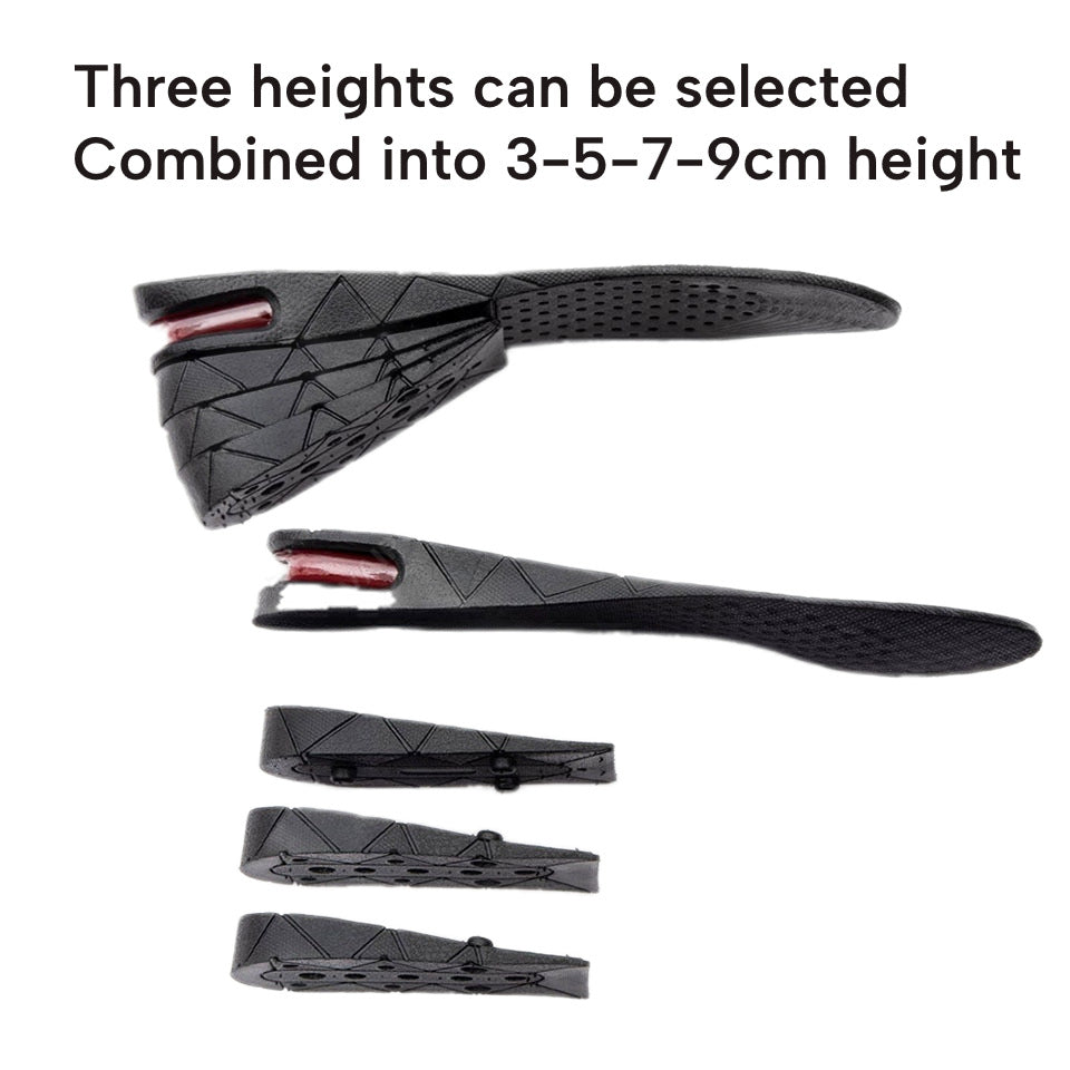 Height Lifting Shoe Insoles 3cm-9cm Adjustable Boosting Inserts Make You Taller