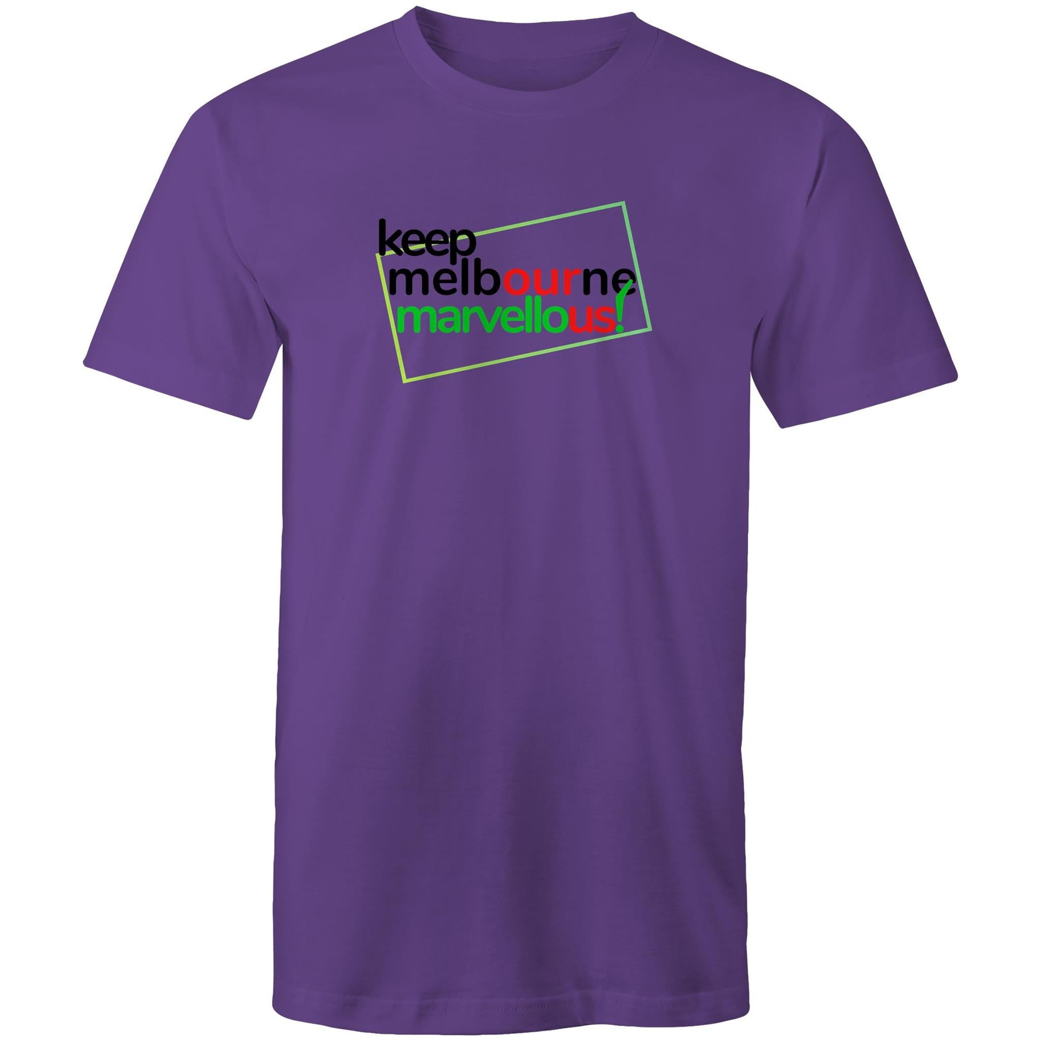 Keep Melbourne Marvellous - Hoddle Grid Design Men's T-shirt