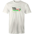 Keep Melbourne Marvellous - Hoddle Grid Design Men's T-shirt