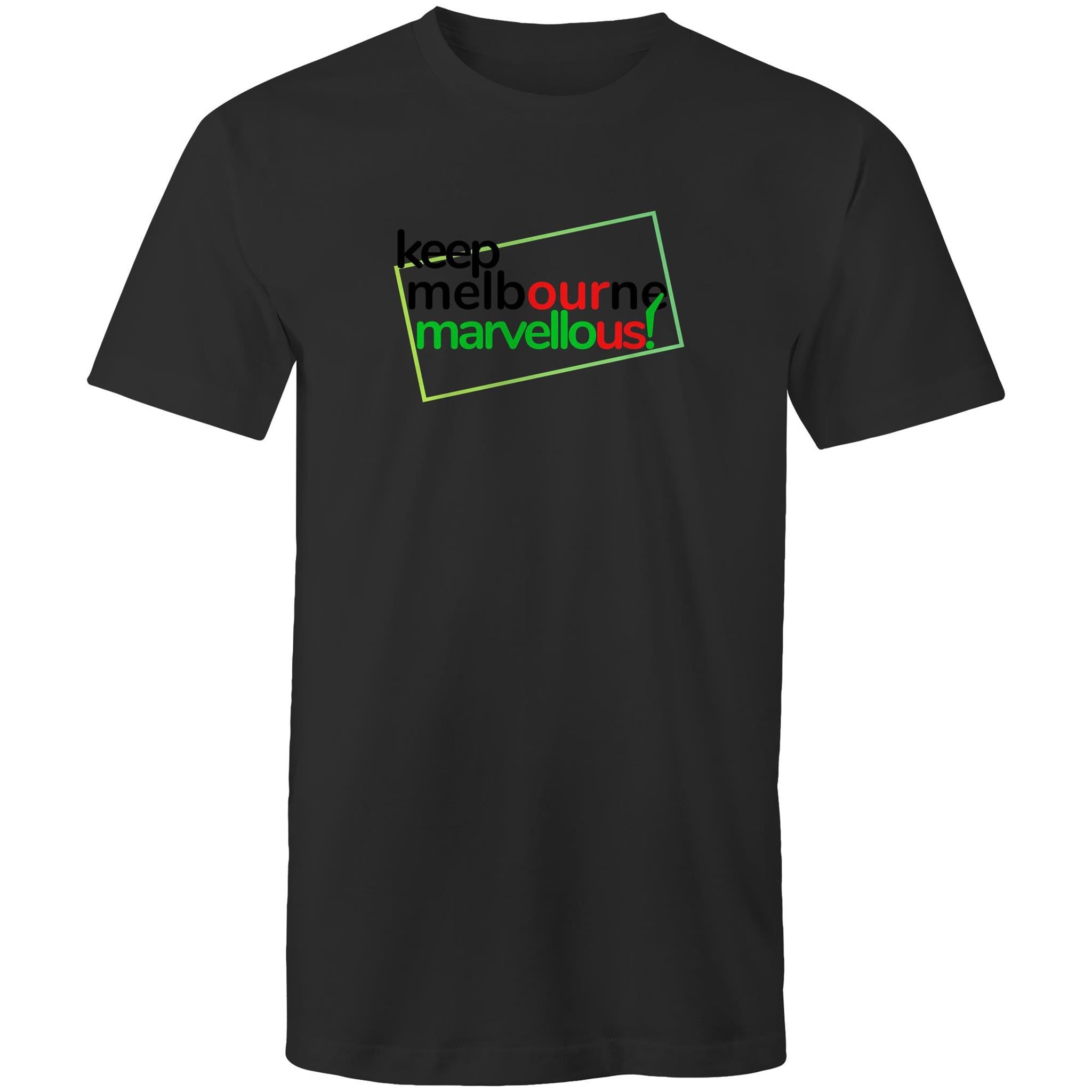 Keep Melbourne Marvellous - Hoddle Grid Design Men's T-shirt