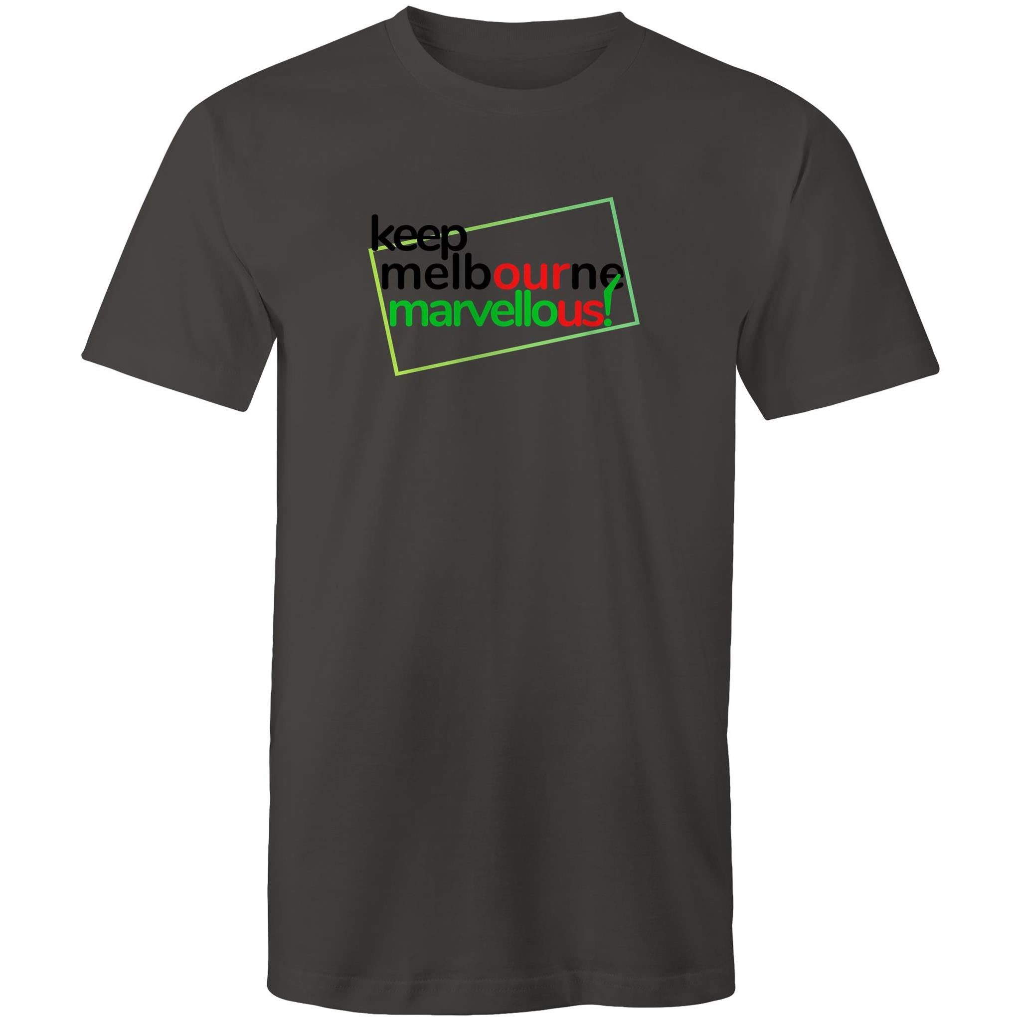 Keep Melbourne Marvellous - Hoddle Grid Design Men's T-shirt