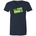 Keep Melbourne Marvellous! T-shirt Women's Hoddle Grid Brand Tee