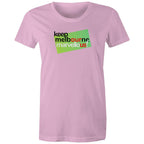 Keep Melbourne Marvellous! T-shirt Women's Hoddle Grid Brand Tee