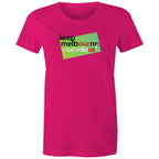 Keep Melbourne Marvellous! T-shirt Women's Hoddle Grid Brand Tee