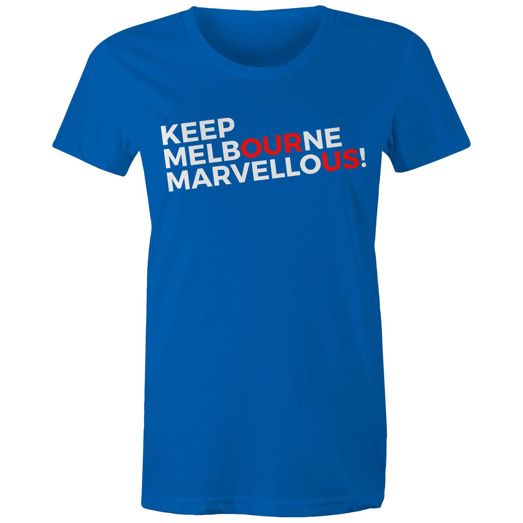Keep Melbourne Marvellous Women's Brand T-shirt