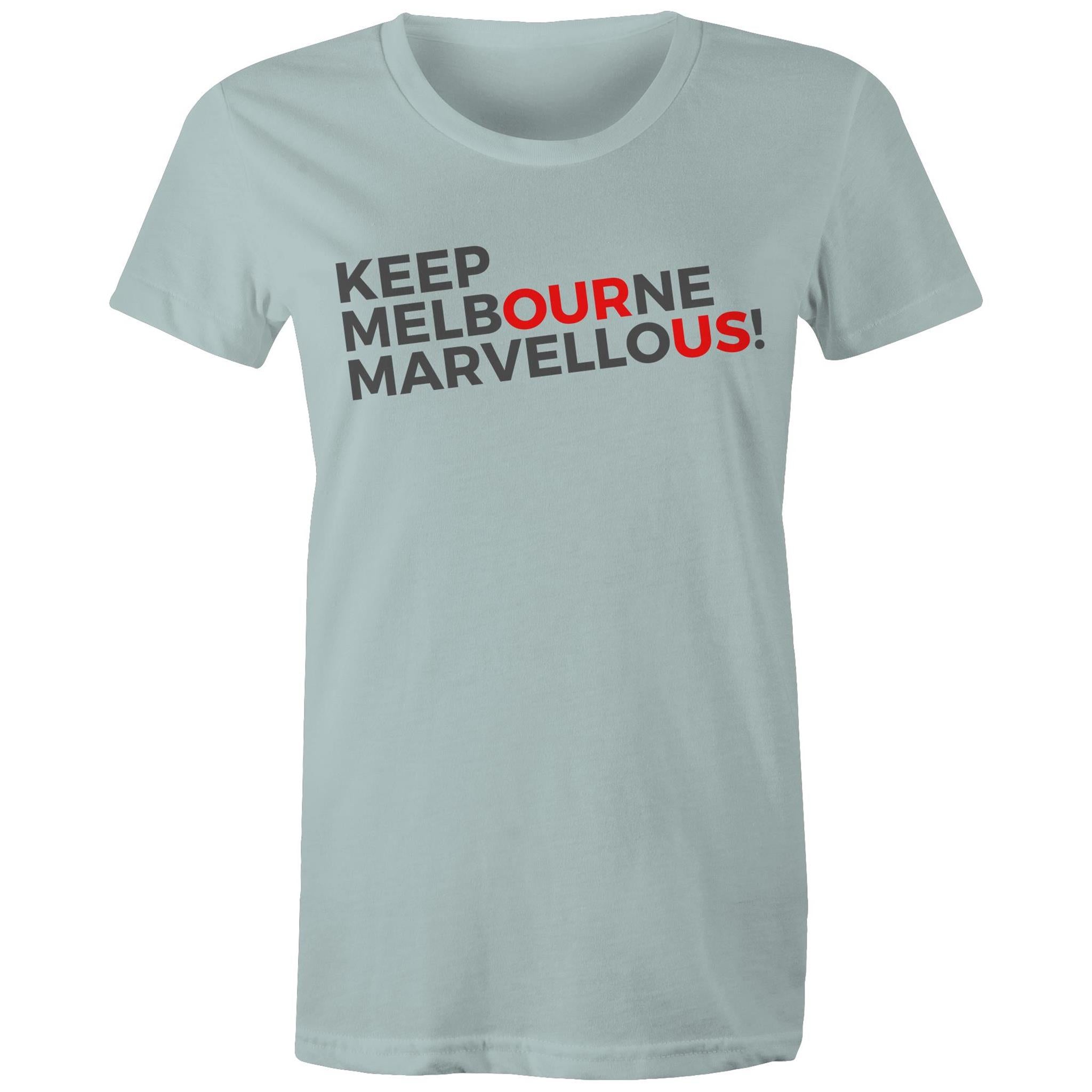 Keep Melbourne Marvellous Women's Brand T-shirt
