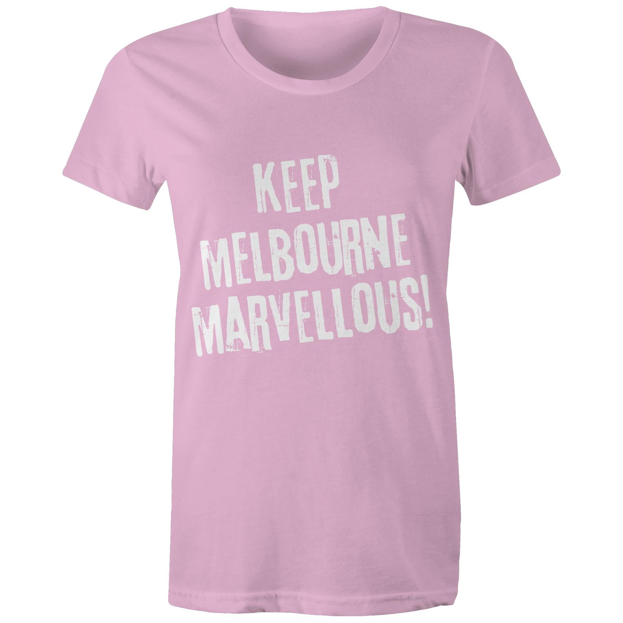 Keep Melbourne Marvellous! Women's Streetwear T-Shirt