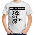 Kids "Sit With Us Melbourne" T-shirt Besties Unisex Tee