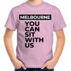 Kids "Sit With Us Melbourne" T-shirt Besties Unisex Tee
