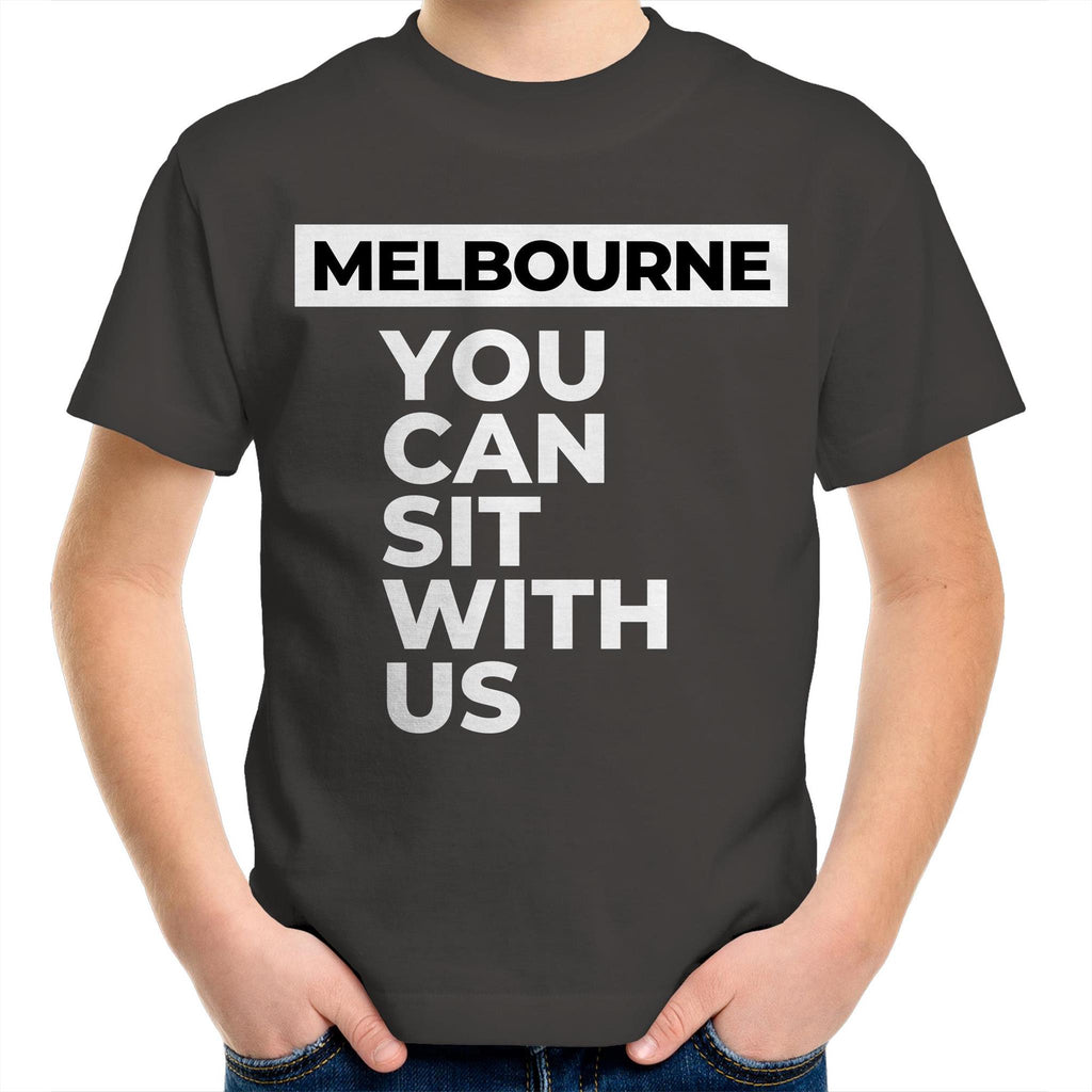 Kids "Sit With Us Melbourne" T-shirt Besties Unisex Tee