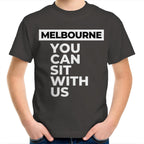 Kids "Sit With Us Melbourne" T-shirt Besties Unisex Tee