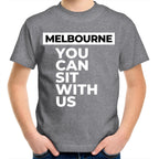 Kids "Sit With Us Melbourne" T-shirt Besties Unisex Tee