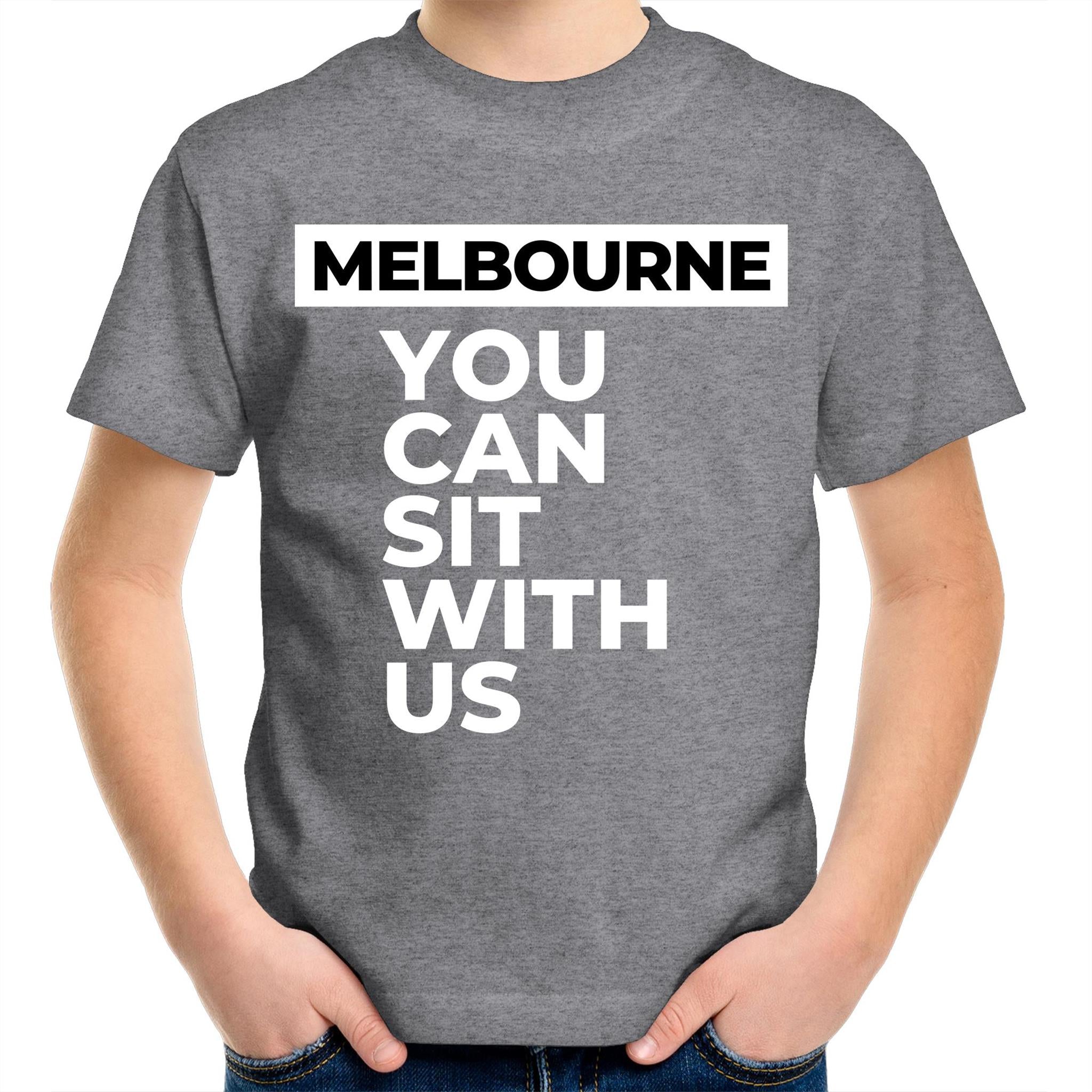 Kids "Sit With Us Melbourne" T-shirt Besties Unisex Tee