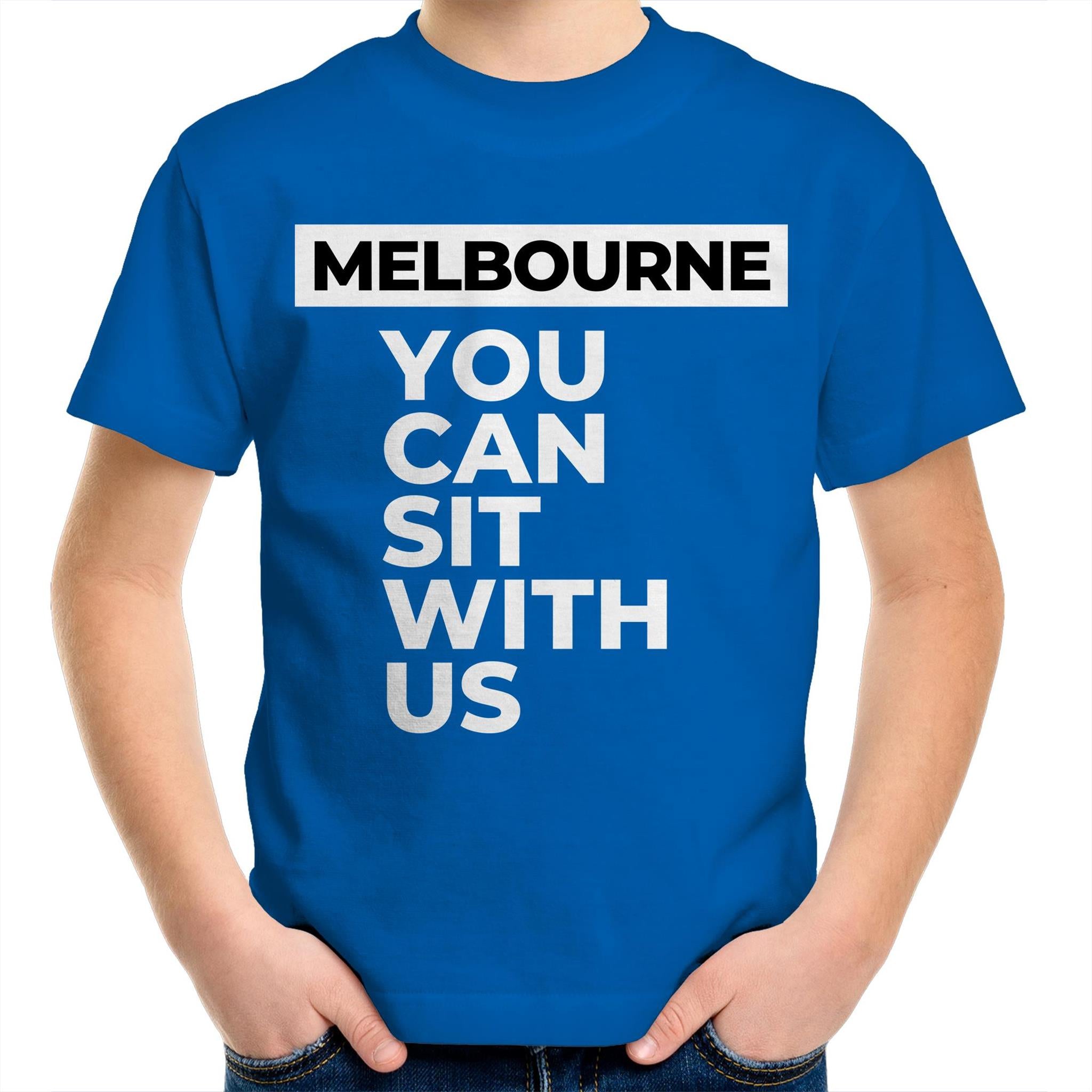 Kids "Sit With Us Melbourne" T-shirt Besties Unisex Tee